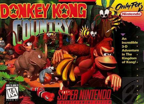 Carátula de Donkey Kong Country