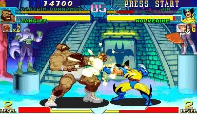Carátula de Marvel Vs. Capcom: Clash of Super Heroes
