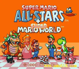 Carátula de Mario All Stars